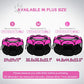 GOOZII Pet Cat Playpen for Indoor Cats Enclosed, Portable Foldable Dog Playpen Outdoor Tent Crate Cage with Zipper Top Cover Door for Kitten Puppy Outside Rv Car Camper (Small Size, Pink)