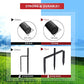 EXCMARK Shepherd Hook Adjustable Height 32/24/16’’ 1/2 inch Thick Use at Weddings, Hanging Solar Lights, Lanterns, Bird Feeders, Metal Hanger Hook (Black,32inch). U.S. Patent.
