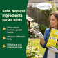 Happy Wings Black Oil Sunflower Seeds – 5 lb Wild Bird Food for Cardinals, Finches & Chickadees – High-Energy Natural Bird Feed for All Life Stages