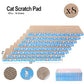 8 Packs in 1 Cat Scratch Pad, Cat Scratcher Cardboard,Reversible,Durable Recyclable Cardboard, Premium Scratch, Suitable for Cats to Rest, Grind Claws and Play (0.8" H(8 Packs))