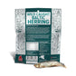 Plato Pet Treats Fish Dog Treats - Air-Dried, Single Ingredient Pet Treat - Omega 3 & 6 Fatty Acids to Support Skin and Coat - 100% Whole Fish - Wild Caught Baltic Herring - 3oz - 2 Pack