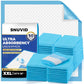 Super Absorbent Disposable Underpads - XXL (30" x 36") Leakproof Bed Pads | Quick-Dry, Ultra Thick for Heavy Incontinence | Chux Pads for Adults, Seniors, Kids, Baby & Pets - 50 Pack