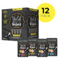 Tiki Cat After Dark Velvet Mousse Wet Cat Food, Variety Pack, 2.8 oz. Pouch (Pack of 12)