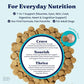 Solid Gold, Hund-N-Flocken, Dog Food Dry with Lamb, Rice and Omega 3 Fish Oil for Dogs, Probiotics, 24 LB