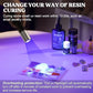 LET'S RESIN UV Light for Resin Curing, Portable Mini 365nm UV Flashlight Black Light, Faster Cure LED Waterproof UV Lamp Rechargeable for Resin