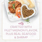 Fancy Feast Purina Filet Mignon Flavor with Real Seafood & Shrimp Dry Cat Food (7 Pound (Pack of 1))