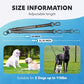 Double Dog Leash – Adjustable Length Long Leash for Dog Training – Dual Reflective Dog Leash with Non-Tangle Design – Heavy Duty Nylon and Metal