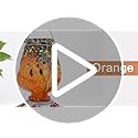 BOLITE Hummingbird Feeder, Hand Blown Glass Hummingbird Feeders for Outdoors Hanging with Ant Moat, 5 Bee-Proof Ports, Leak-Proof, 360° Perch, 22oz, Red, Gifts for Women Men, Gifts for Mom Dad