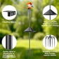 Smart Bird Feeder Pole Stand with Proof Squirrel Baffle - Dia 1 Inch Bird House Pole 79", Feeding Station for Outdoors Heavy Duty, Compatible Post Mount