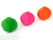 Hartz DuraPlay Ball Squeaky Latex Dog Toy, Neon Green, Neon Pink & Neon Orange, Large 3 Count Pack