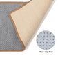 FUKUMARU Cat Scratcher Mat, 23.6 X 15.7 Inch Natural Sisal Cat Scratch Mats, Horizontal Cat Floor Scratching Pad Rug with Sticky Tapes, Protect Sofa and Carpet