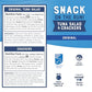 Bumble Bee Snack On The Run! Protein Pack, 8g per Box - Original Tuna Salad with Crackers Kit - Ready to Eat Easy-Open Can - Wild Caught MSC-Certified Tuna (Pack of 12)