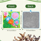 Snuffle Mat for Dogs, Slow Feeding Game Interactive Puzzle Dog Food Mat,Encourage Natural Foraging Skill-Dog Snuffle Mat 19.7''x19.7''Easy to Clean, Durable