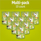 Purina Friskies Party Mix Morning Munch Crunch Cat Treats - (Pack of 10) 2.1 oz. Pouches