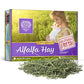 Small Pet Select Alfalfa Hay Pet Food for Young Rabbits, Guinea Pigs, Chinchillas, Tortoises and Other Small Animals, Easy to Store Box, 5 LB