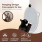 Cat Scratcher Mat, Natural Cotton Rope Cat Scratch Pad, 15.7'' Round Horizontal Floor Cat Scratching Pads for Indoor Cats, Cat Furniture Protector for Wall, Couch, Carpets, Sofas