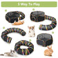 Outdoor Cat Enclosures, Cat Playground Portable Catio Mesh Tent, Outside Circle Playpen Tunnel for Kitty, Rabbit, Puppy and Small Animals