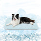MICROCOSMOS Pet Cooling Mat & Sleeping Pad- Breathable Bubble Surface, EZ Clean. Keep Cooling for Pets, Kids and Adults in Summer.(BlueWhite, 40" x