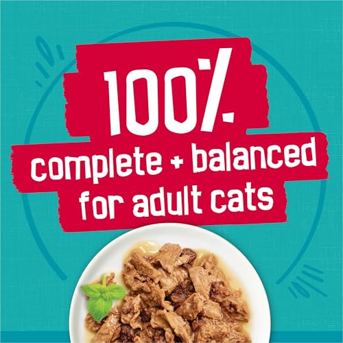 Purina Friskies Wet Cat Food Variety Pack, Tasty Treasures  Filets (With Ocean Fish and Tuna, With Chicken and With Turkey) - 5.5 Ounce (Pack of 12)