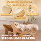 Natural Sisal Cat Scratcher Bed for Indoor Cats Scratching Post Hammock Lounge with Oak Frame, Wooden Cat Furniture for Large Cats, Modern Scratcher