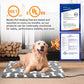 Bestio Large Dog Heating Pad,34x21 in Heated Dog Bed with Constant Heat & Auto Modes，MET&UL Certified Pet Heating Pad with Soothing Warmth,Chew-Resistant Cord,Waterproof Washable Cover-Gray