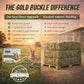 9lb Farm Fresh, USA Grown, Organic Alfalfa Hay for Rabbits, Guinea Pigs, Chinchillas, Goats, Hamsters & Ferrets - Rabbit Food Rich in Protein & Fiber - Just Dried, Hand-Selected
