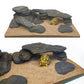 Aquarium Stone Natural Slate Stream Turtle Tank Rocks 3-7 inches Fish Rock for Aquarium Aquascaping Shrimp Tanks Amphibian Enclosures Paludarium-5lb
