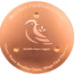 Bird Bath Copper Disk, Premium 0.6mm Sturdy 99.99% Pure Copper Disk for Bird Baths,Triple-Point Support Ensures Clean Water Year-Round, Compatible with All Outdoor Birdbath Bowls
