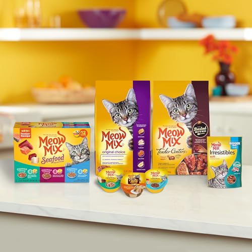Meow Mix Original Choice Dry Cat Food, 22 Pound Bag