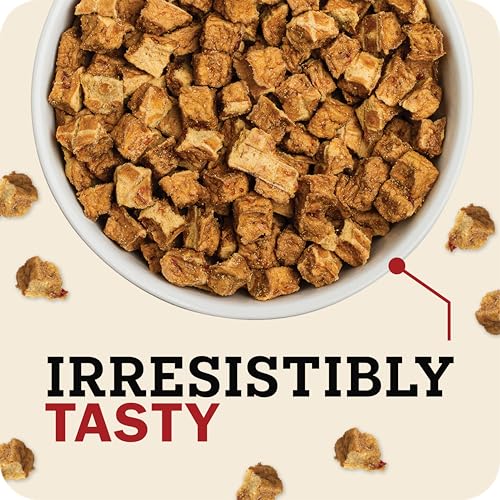 Redbarn Powerfood Air Dried Dog Food 2 lbs High Protein Beef and Lamb with Prebiotics Postbiotics for Digestive Health Wholesome Pet Food Complete
