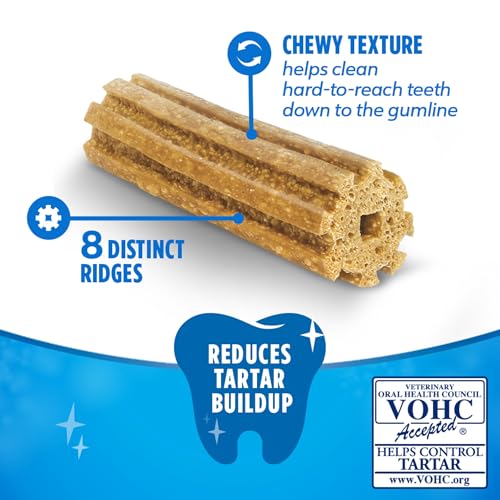 Purina DentaLife Daily Oral Care Dog Dental Chews for Small and Medium Breed Dogs - 60 ct.