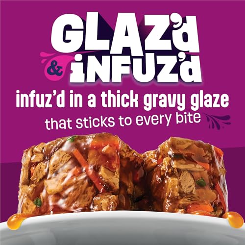Purina Friskies Glaz’d and Infuz’d Wet Cat Food Variety Pack with Chicken, Crab or Shrimp in Wet Cat Food Gravy - 5.5 Ounce (Pack of 12)