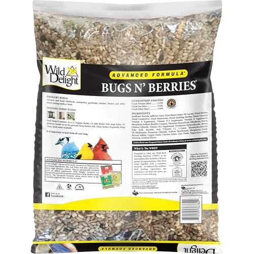 Wild Delight Advanced Formula Bugs N Berries Wild Bird Food 4.5 lbs