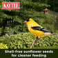 Kaytee No Mess Finch Seed and Nyjer Blend, Attracts Goldfinches, Chickadees, Junos, Finches and Other Wild Birds, 8 Pounds