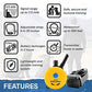 Educator ET-300 Mini E Collar for Dog Training with Remote - 1/2 Mile Range, Waterproof, 100 Blunt Stimulation Levels, Tone or Vibration Mode, Night Light Tracking for Small, Medium & Large Dogs