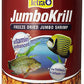 Tetra JumboKrill Freeze-Dried Jumbo Shrimp 14 Ounces, Natural Shrimp Treat For Aquarium Fish, Red