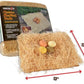 PRECISION PET Chicken Nesting Pads by Petmate – 13” x 13” Premium Chicken Bedding Fit Most Nesting Boxes – 10 Pack,Beige, Made in USA