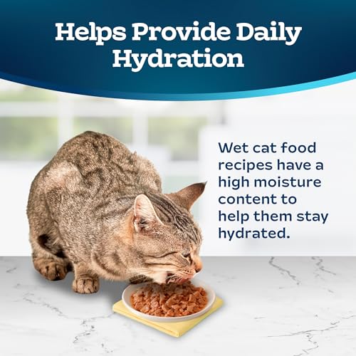 Blue Buffalo Tastefuls Flaked Wet Cat Food Variety Pack, Made with Natural Ingredients, Tuna, Chicken, Fish & Shrimp, 5.5-oz Cans (24 Count, 8 of Each)