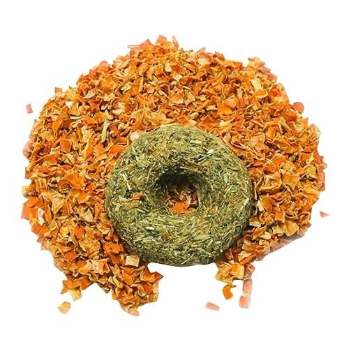 Whisker Nibblers Banana Carrot Treats for Rabbits, Guinea Pigs and Small Animals