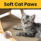Cat Scratcher Cardboard with Wood Frame, 3-in-1 Vertical & Horizontal Scratching Pad, Reversible Cat Scratch Board, Durable Furniture Protector for Kittens & Small Cats