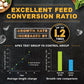 Ultra Fresh Apex Guppy Fish Food, Growth Formula with Natural Ingredients & Whole Nutrition 1.69oz