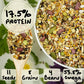Feather Shine High Potency Blend with Bee Pollen & Freeze-Dried Sprouts - Premium Parrot Food for Molting, Breeding & Growth - Omega Rich | 17.5% Plant Protein | USA-Made