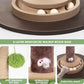 Cat Scratching Post, 35 Inch Tall Cat Scratcher Cat Tree Tower with Hanging Ball for Indoor Cats Adults,Sisal Rope Kitten Scratch with Interactive Mouse Cat Toy