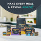 Reveal Natural Wet Canned Cat Food, 4-Flavor Variety Pack, Limited Ingredient, Grain Free, High Protein with No Artificial Additives, Fish and Chicken Variety in Broth (20 x 2.47 oz Cans)