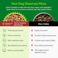 ULTIMATE PET NUTRITION Nutra Complete Freeze Dried Raw Dog Food, Veterinarian Formulated with Antioxidants, Prebiotics & Amino Acids (3 Pound, Beef)
