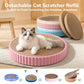 6pcs Cat Scratch Pad, Cat Scratcher Cardboard & Cat Scratching Pads - Round Cat Scratcher Refill, 10 Inch Diameter 7/8 Inch Thick cat scratchers for Indoor Cats