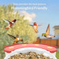 NETVUE Hummingbird Feeder Perch, Compatible with Birdfy, Attract Hummingbirds, 18.3 oz Capacity, 2 in 1 Bird Feeder, Ideal Gift for Hummingbird Lovers