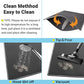 Pieviev Cat Litter Mat Double Layer Waterproof Urine Proof Trapping Mat 1 Pack (Gray, 24x15 Inch (Pack of 1))