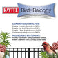 Kaytee Bird & Balcony Wild Bird Food No Mess Seed Blend for City Dwelling Birds Like Finches, Sparrows, Mourning Doves and More, 5 lb