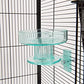 Lixit Quick Lock Bird Cage Bath for Lovebirds, Canaries, Finches, Parakeets, and Cockatiels and Other Small to Medium Feathered Friends (Pack of 1)